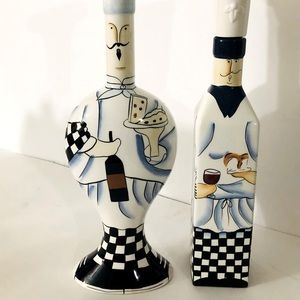 Kitchen Decor Jolly Gourmet Vinegar/Oil bottles!!